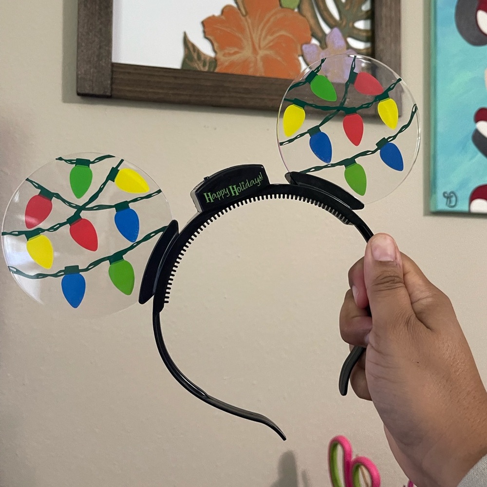 Mickey light up Christmas ears